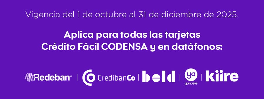 Crédito f´cil codensa